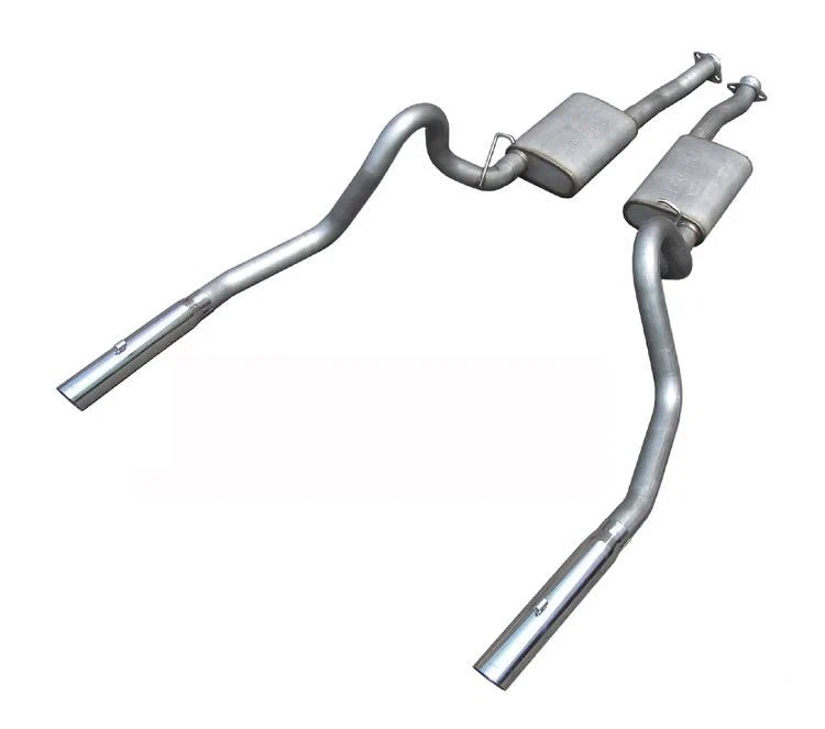 Cat Back Exhaust System 99-04 Mustang GT Split